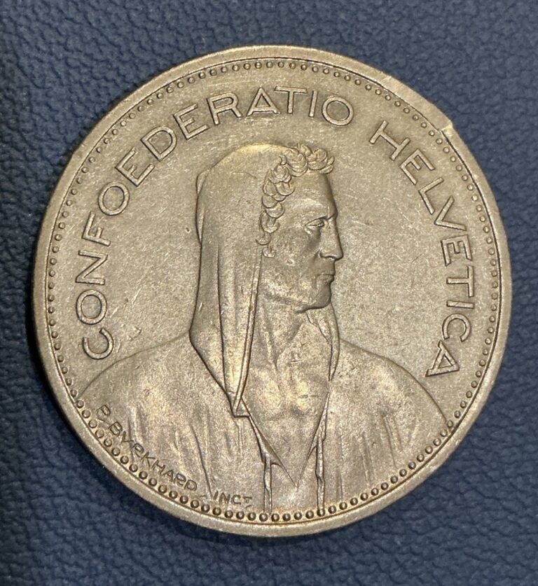 Read more about the article 1985 Switzerland 5 Five Francs – Nice Coin