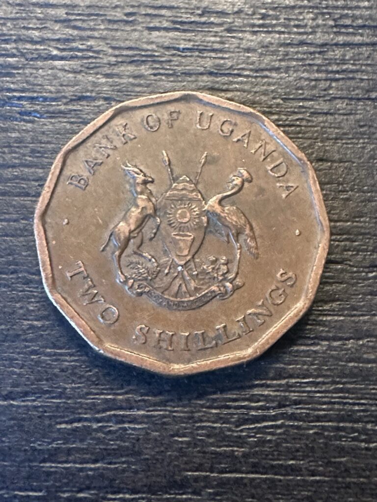Read more about the article 1987 Uganda 2 Shilling Coin KM 28