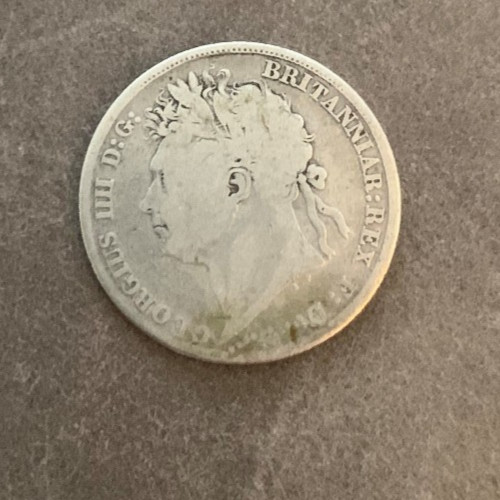Read more about the article 1821 Great Britain Crown King George IIII Silver Coin