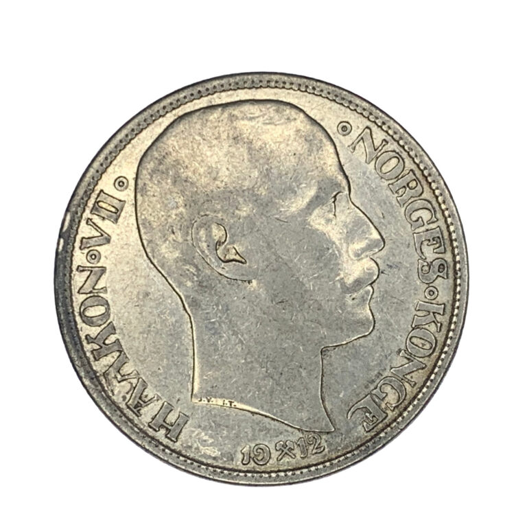 Read more about the article Norway 1912 ☆1 Krone☆  Silver Coin