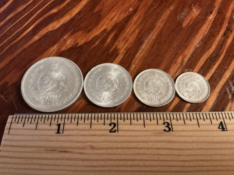 Read more about the article Turkish Silver Coins (lot of 4)