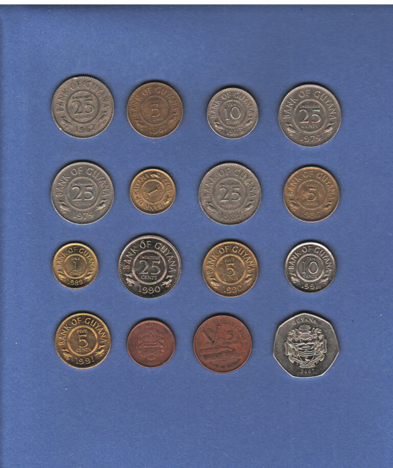 Read more about the article Guyana – Coin Lot – World/Foreign/South America