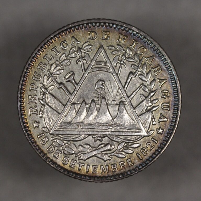 Read more about the article 1887 Nicaragua Silver 10 Centavos