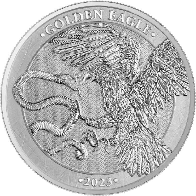 Read more about the article GOLDEN EAGLE 2023 1 oz 5 Euro Silver BU Coin   Malta and Germania Mint