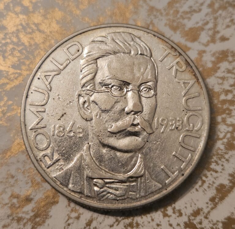 Read more about the article 1933 POLAND 10 ZLOTYCH – ROMUALD TRAUGUTT – RARE
