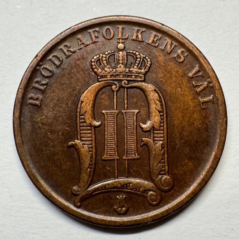 Read more about the article 1905 Sweden 2 Ore – Coin #C-034