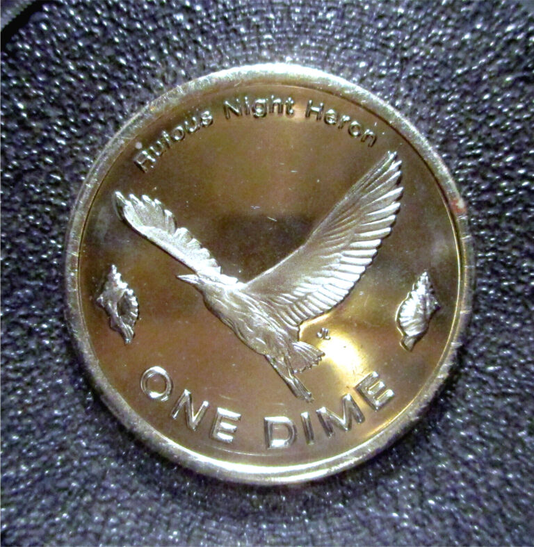 Read more about the article MICRONESIA ISLANDS-2012-10 CENT-NICE BU FANTASY COIN-‘NIGHT HERON’-N#44518 HTK