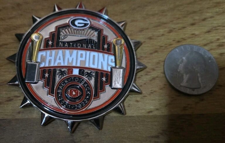 Read more about the article 2023 UGA GEORGIA BULLDOG NATIONAL CHAMPIONSHIP DOG COLLAR COIN