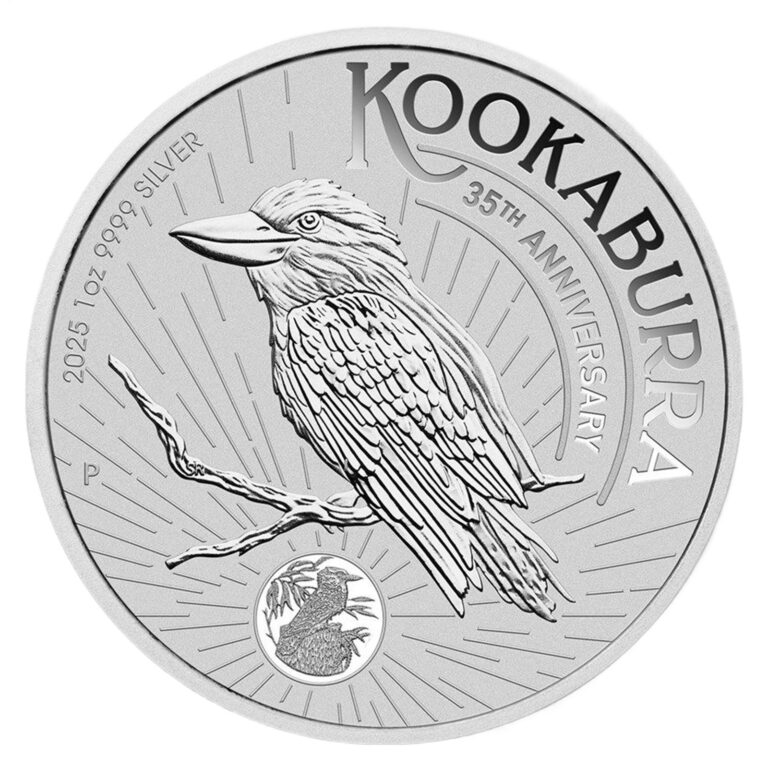 Read more about the article 2025 Australia Kookaburra 1oz $1 Pure Silver .9999 Bullion Coin In Mint Capsule