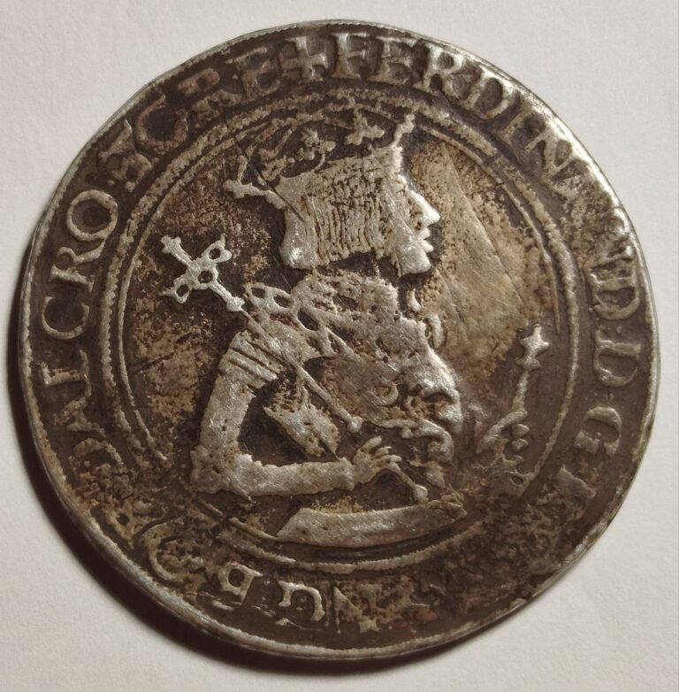 Read more about the article 1 Thaler – Ferdinand I Vienna Austrian Empire 1531-1547 RARE