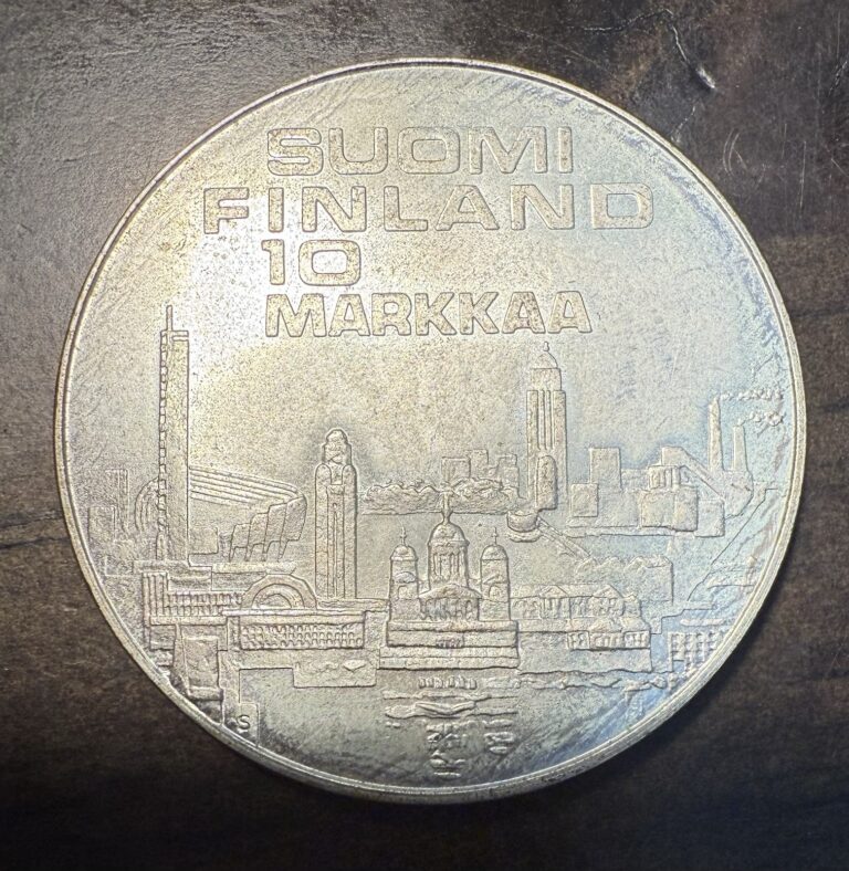 Read more about the article 1971 Finland 10 Markkaa Silver Coin