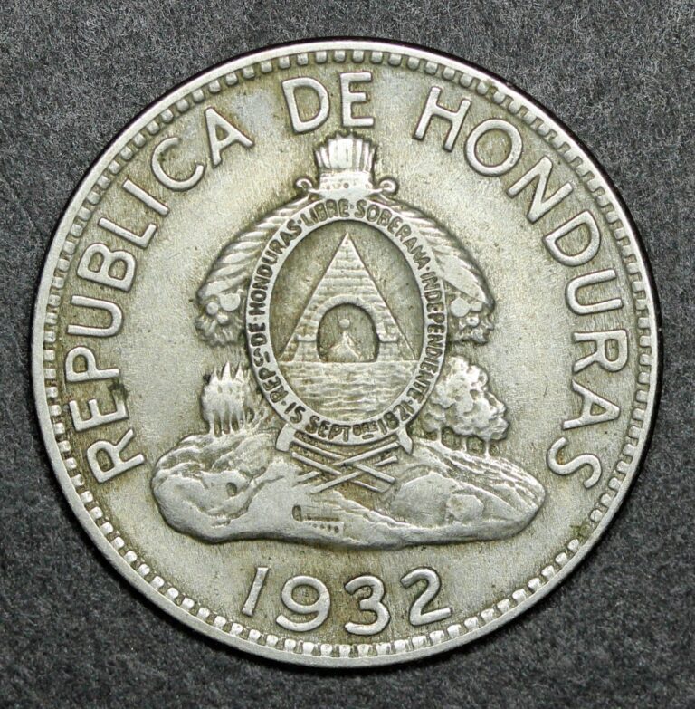 Read more about the article Honduras 1932 P 10 Centavos Copper-Nickel Coin KM#76.1