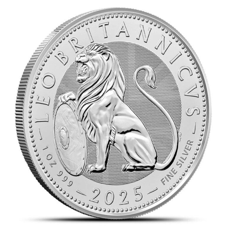 Read more about the article 2025 1 oz British Silver The British Lion Coin (BU)