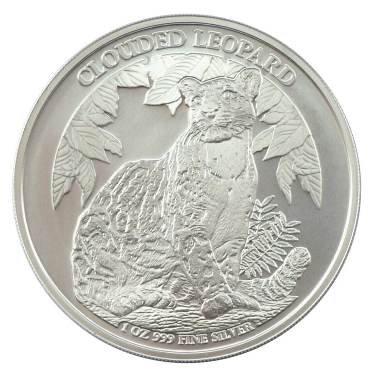 Read more about the article 2023 Cambodia Clouded Leopard BU 1 oz Silver Coin