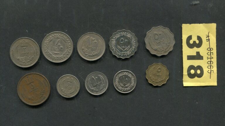 Read more about the article Set of  10  coins of     Libya