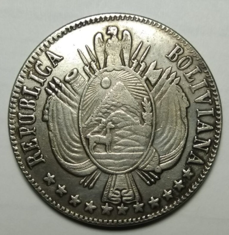 Read more about the article Coin 1 boliviano 1867 Bolivia