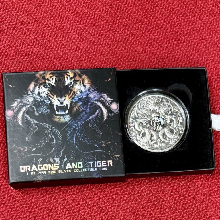 Read more about the article 2022 Chad Dragon Tiger Coin With Hologram/ 2500 pieces
