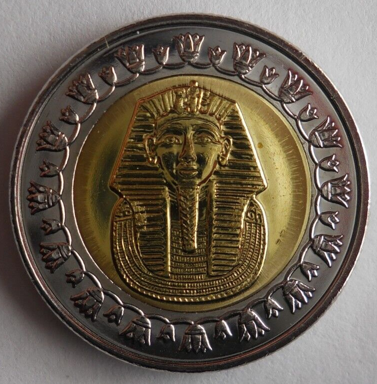 Read more about the article 2022 EGYPT POUND – KING TUT – Uncirculated From Roll – FREE SHIP – LC #117