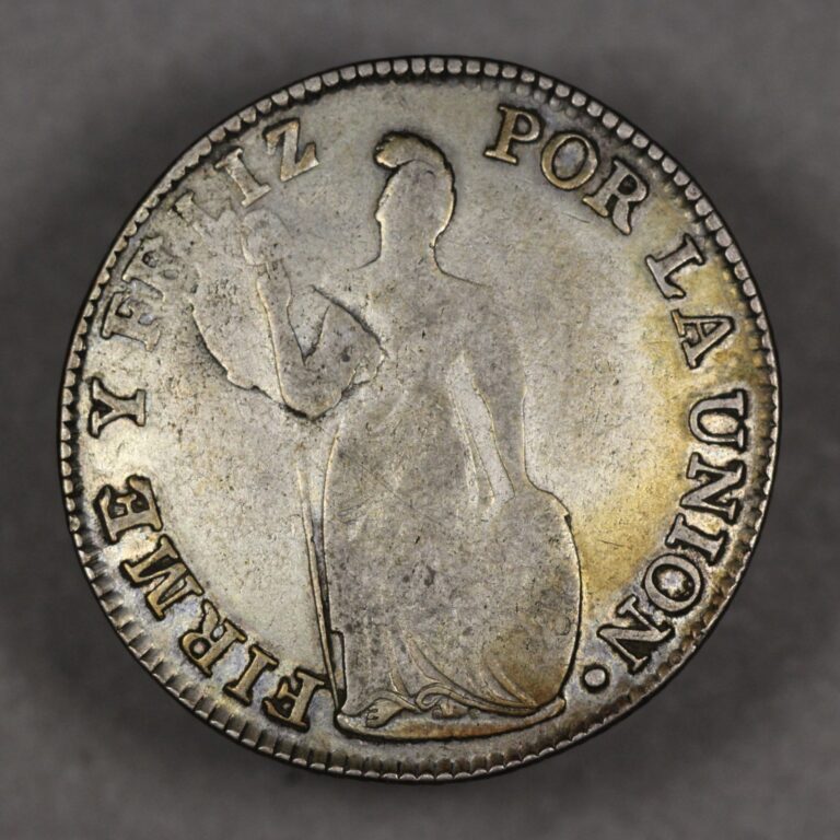Read more about the article 1836 B Cuzco Peru Silver 4 Reales