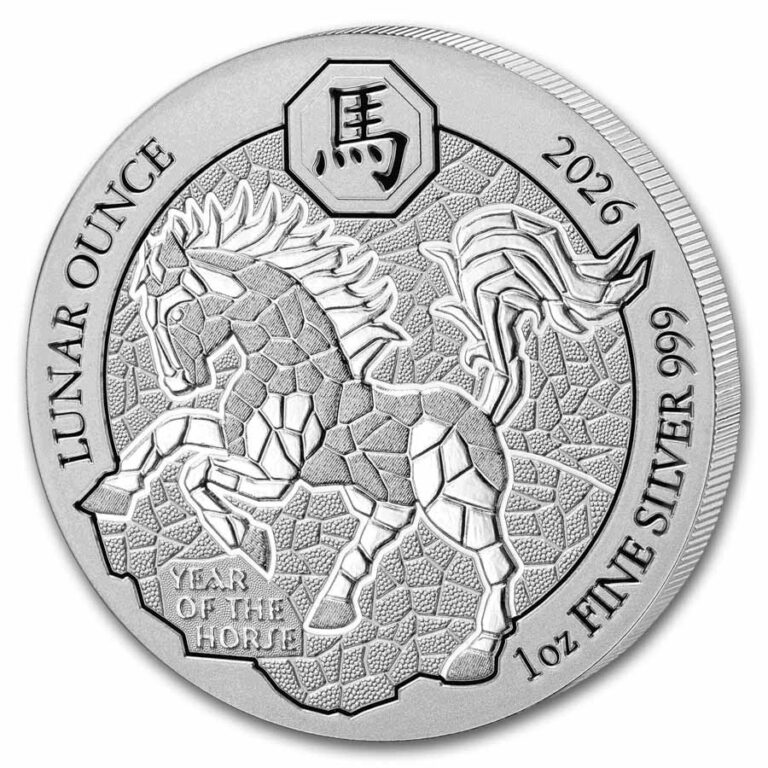Read more about the article 2026 Rwanda 1 oz Silver Lunar Year of the Horse BU