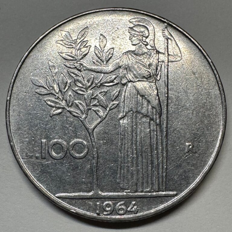 Read more about the article 1964 Italy 100 Lire – Coin #C-035