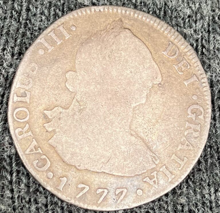 Read more about the article 1777 NG P Guatemala 4R Spanish Colonial Silver Carolus III |S281
