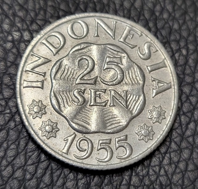 Read more about the article 1955 Indonesia 25 Sen Coin