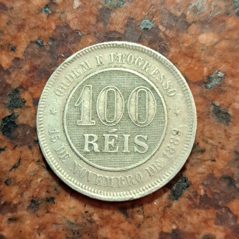 Read more about the article 1889 BRAZIL 100 REIS COIN – #B6867