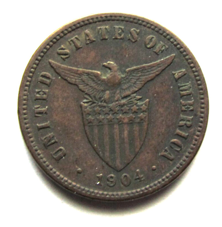Read more about the article Philippines 1904 1/2 Centavo Circulated Coin KM#