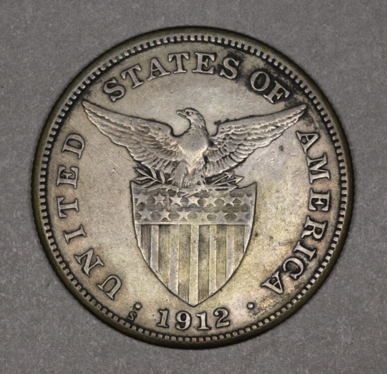 Read more about the article 1912 S U.S. Philippines Silver Peso