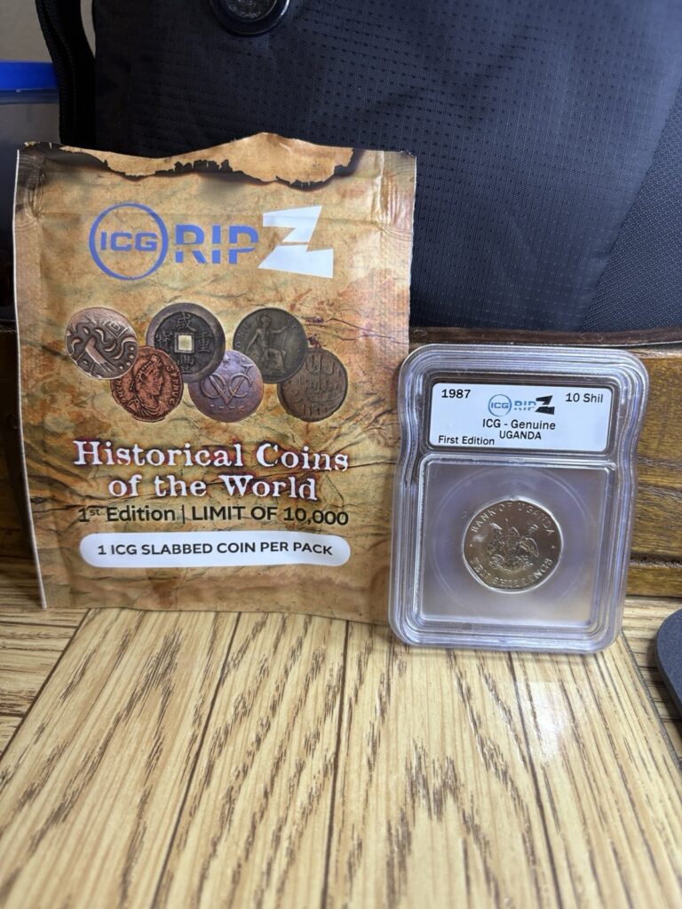 Read more about the article 1987 Uganda 10 Shillings ICG RIPZ First Edition