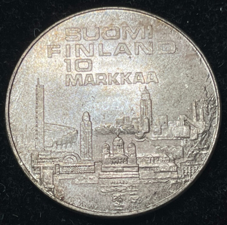 Read more about the article 1970 Finland 10 Markkaa Silver Coin Excellent Condition High Value
