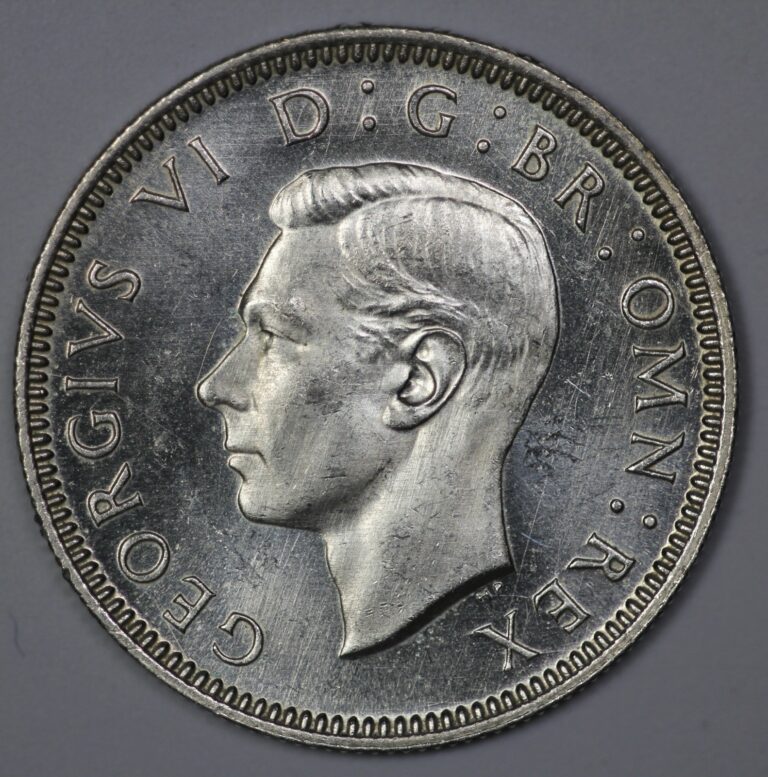 Read more about the article 1945 Great Britain George VI Shilling Brilliant UNC Looks Proof Like