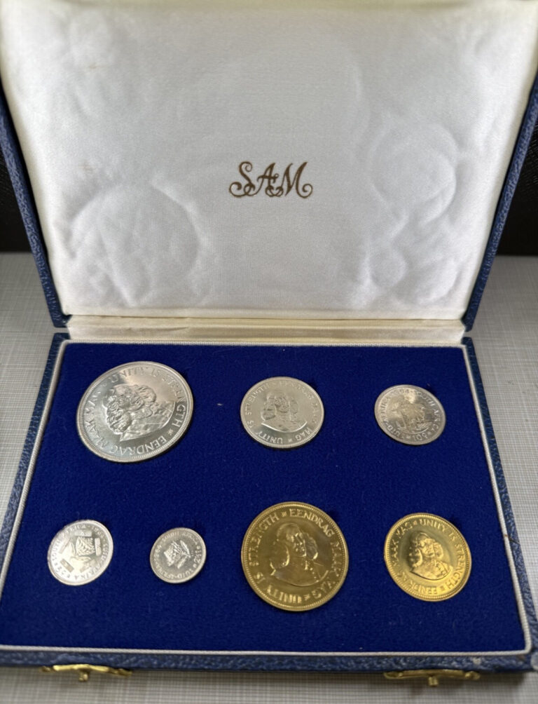 Read more about the article South Africa 1964 Proof Set – 7 Coins