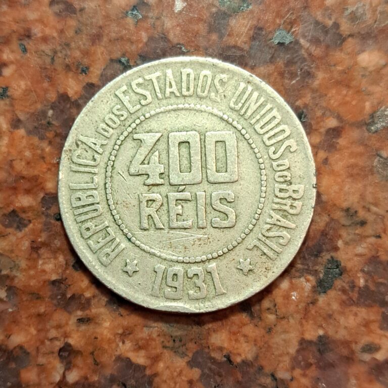 Read more about the article 1931 BRAZIL 400 REIS COIN – #B6852