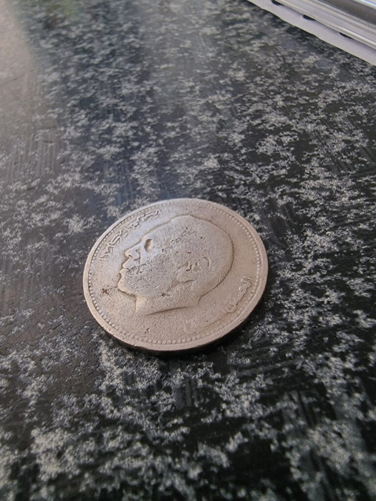 Read more about the article 1987 Silver Moroccan Dirham – King Hassan II – Rare Collectible Coin