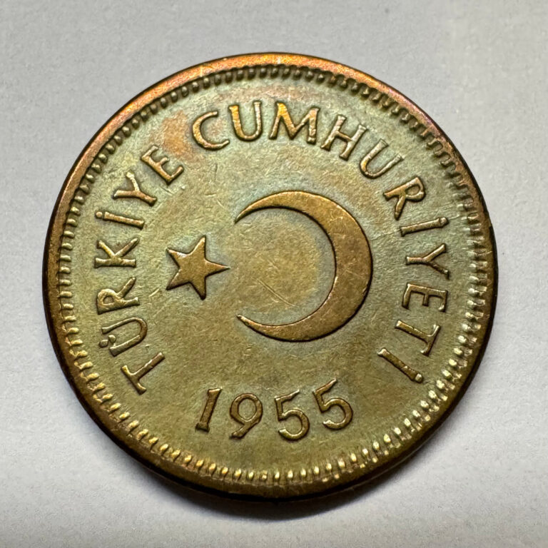 Read more about the article 1955 Turkey 5 Kurus – Coin #C-012