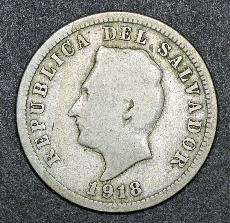 Read more about the article 1918 El Salvador 5 Centavos Coin