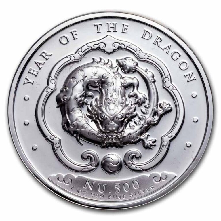 Read more about the article 2024 Bhutan Year of the Dragon Proof 1 oz Silver Coin  – 3 000 Mintage