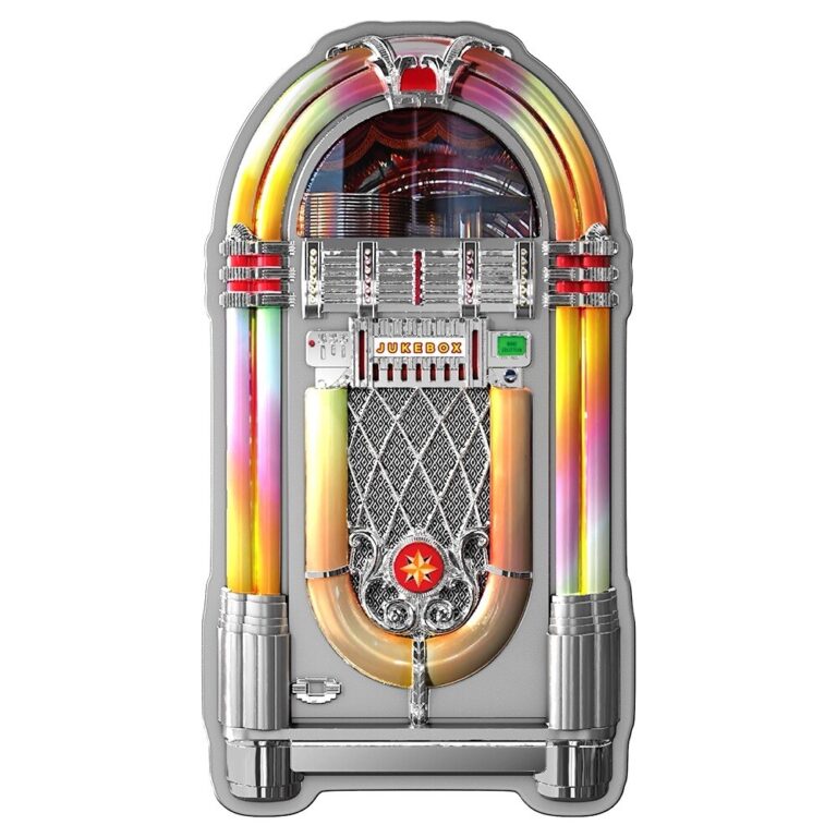 Read more about the article 2024 Fiji 1 oz Silver Jukebox  coin (Mintage of 1000)