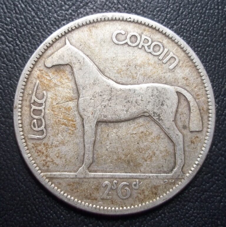 Read more about the article 1928 – HALF CROWN – IRELAND – .720 SILVER
