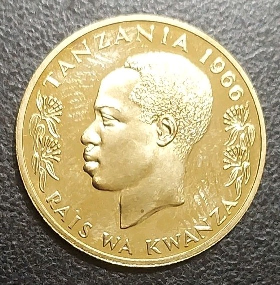 Read more about the article 1966 Tanzania 20 Senti Proof Rare Coin Only 5000 Minted Ostrich Bird Thematic