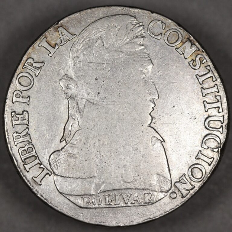 Read more about the article 1838 Bolivia Silver 8 Soles
