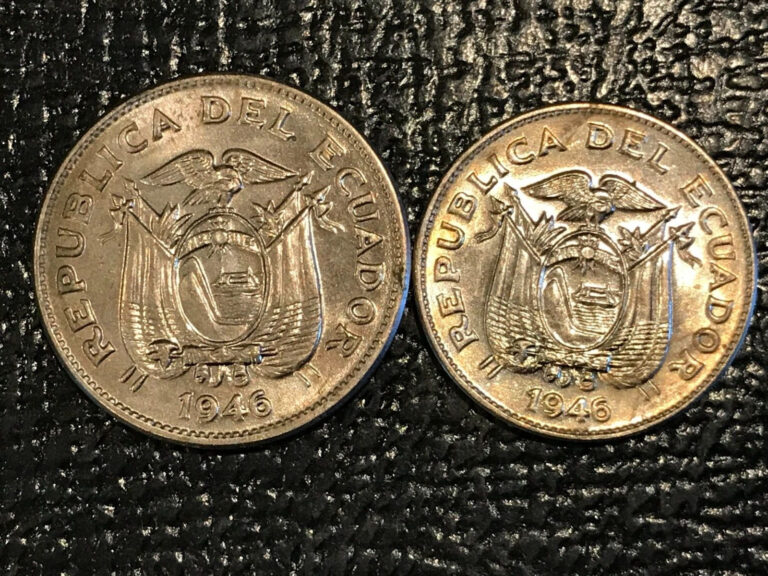 Read more about the article HIGH GRADE BU 1946 ECUADOR 5 and 10 CENTAVOS COIN-FEB601