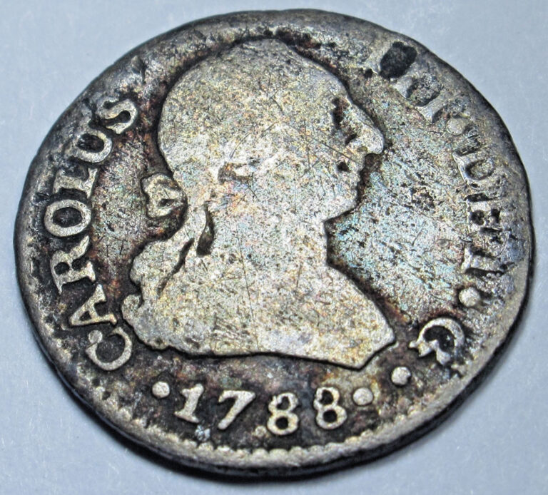 Read more about the article 1788 Spanish 1/2 Reales Genuine Antique 1700’s Colonial Pirate Treasure Coin