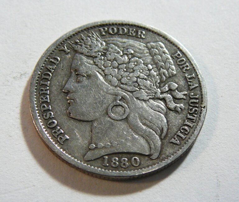 Read more about the article PERU 1880 Silver One Peseta – Dot After  B