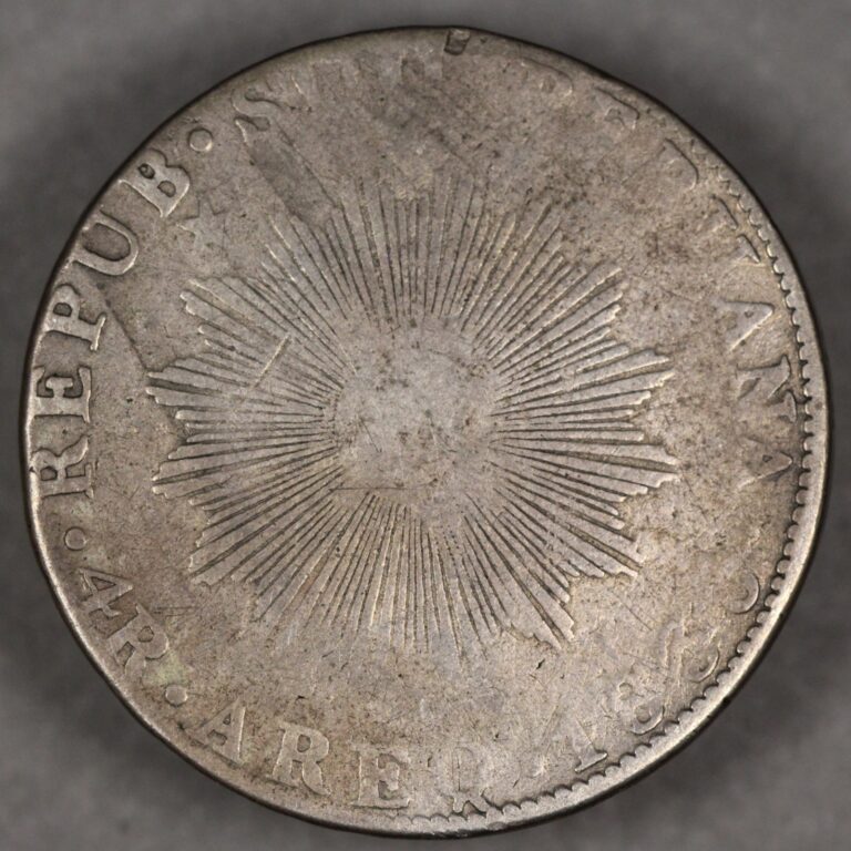 Read more about the article 1838 Arequipa South Peru Silver 4 Reales