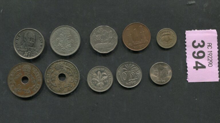 Read more about the article Set of  10   coins of    Nigeria