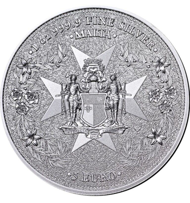 Read more about the article 2023 Germania Mint 1 Ounce Silver – Malta Golden Eagle – BU – 8
