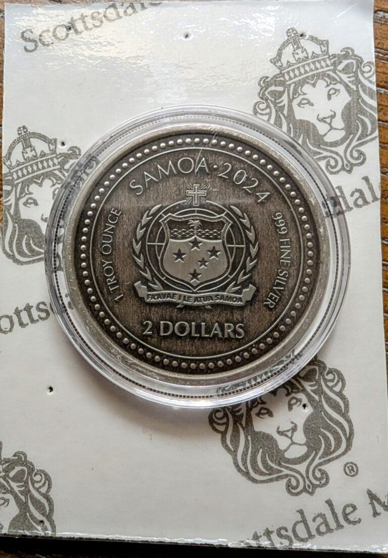 Read more about the article 2024 Samoa Seahorse 2 Dollars Still On Sealed Card. Very Gradable! LOOK!